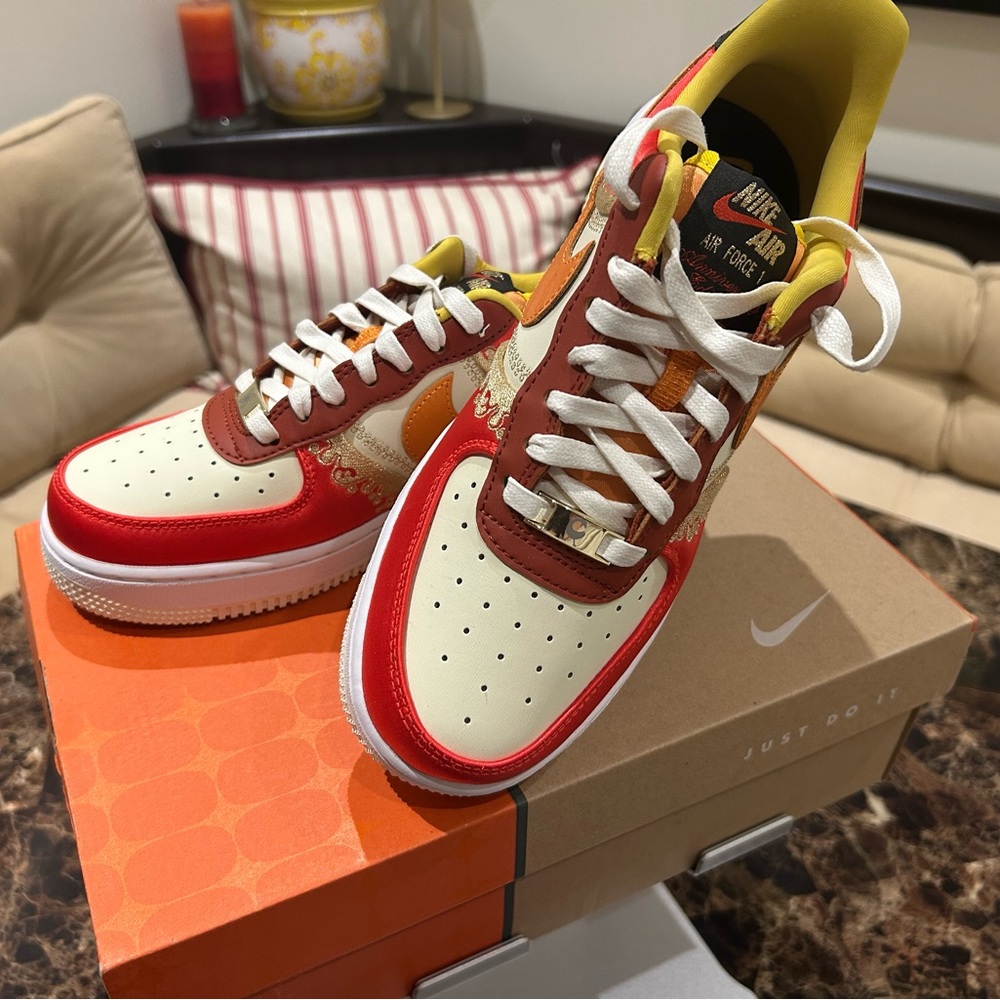 Nike Women's Air Force 1 Low ‘07 Premium “Little Accra” Kicks (Size 8)